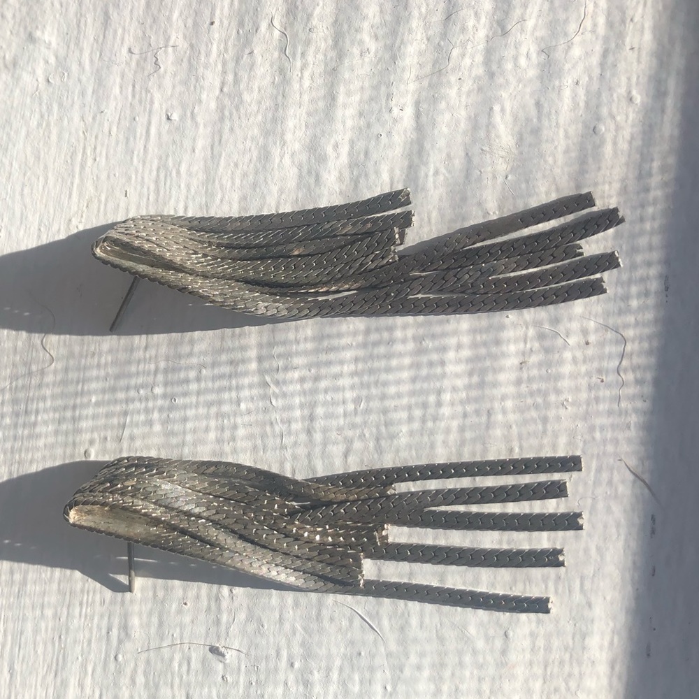 Silver earrings - Picture 3 of 3